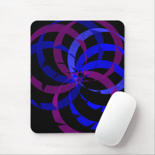 Mousepad Tapete de Mouse Geométrico com Mistura de Frutas
