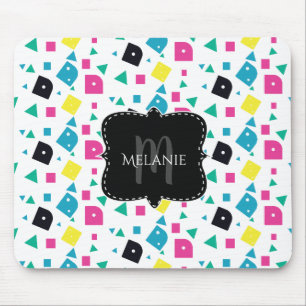 Mousepad Tapete de Mouse Geométrico Personalizado Colorido