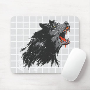 Mousepad Tapete de Mouse Grade de Lobo Feroz