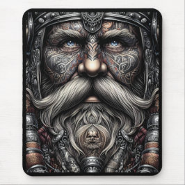 Mousepad Tapete de Mouse Guerreiro Viking