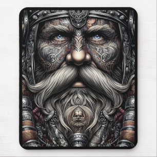 Mousepad Tapete de Mouse Guerreiro Viking