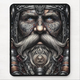 Mousepad Tapete de Mouse Guerreiro Viking