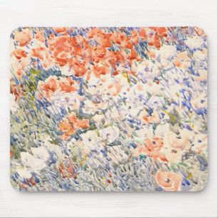 Mousepad Tapete de Mouse Jardim Impressionista Florido