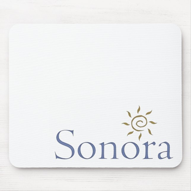 Mousepad Tapete de Mouse Marca Sonora (Frente)