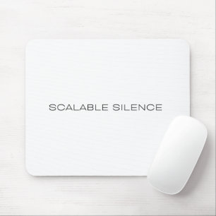Mousepad Tapete de Mouse Minimalista Silêncio Escalável par