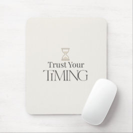 Mousepad Tapete de Mouse Motivacional Minimalista Confie no