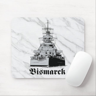 Mousepad Tapete de Mouse Navio de Guerra Bismarck