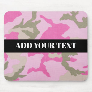 Mousepad Tapete de Mouse Padrão Militar Camuflado Cinza Ros