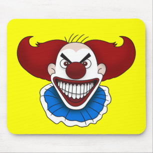 Mousepad Tapete de Mouse Palhaço Psicótico