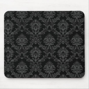 Mousepad Tapete de Mouse Preto Gótico