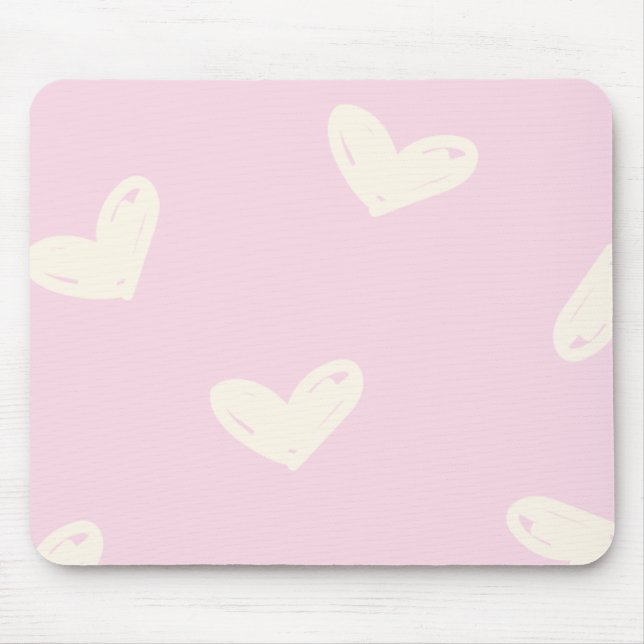 Mousepad Tapete de Mouse Rosa (Frente)