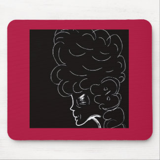 Mousepad Tapete de Mouse Senhora Idosa Elegante