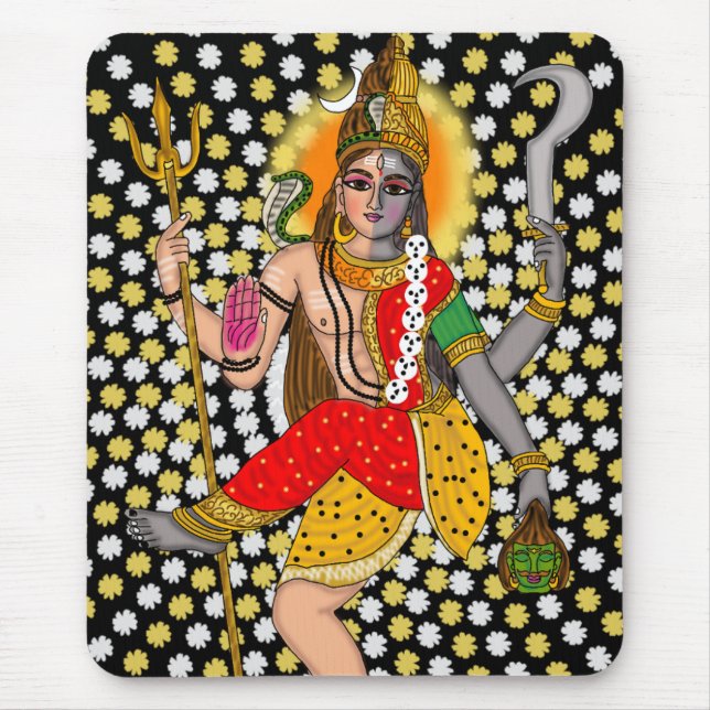 Mousepad Tapete de Mouse Shiva Kali (Frente)