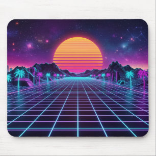Mousepad Tapete de Mouse Synthwave