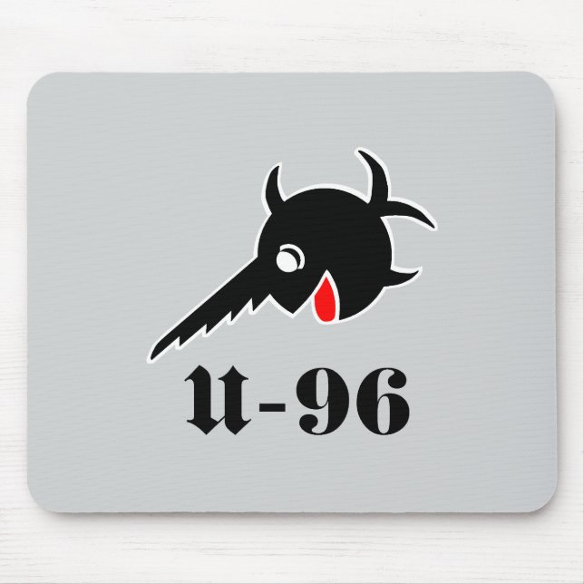 Mousepad Tapete de Mouse U96 Swordfish (Frente)