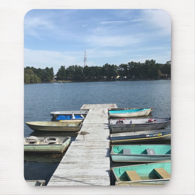Mousepad Tapete de Mouse Vista do Lago (Frente)