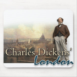 Mousepad Tapete de Rato Charles Dickens Londres