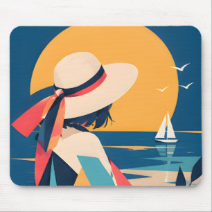 Mousepad Tapete de rato colecionável inspirado em Anime