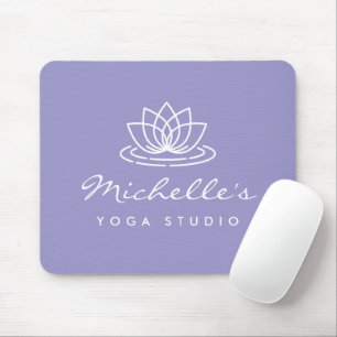 Mousepad Tapete de rato de estúdio de yoga personalizado co