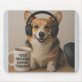 Mousepad Tapete de Rato de Suporte Emocional de Filhote Cor