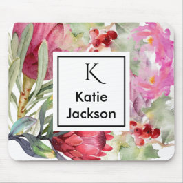 Mousepad Tapete de Rato - Desenho Floral