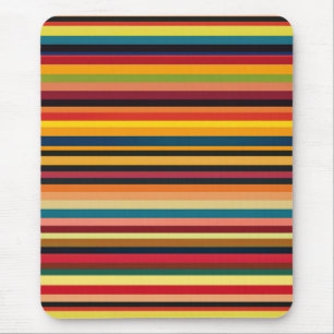 Mousepad Tapete de Rato Multicolorido Retro Moderno