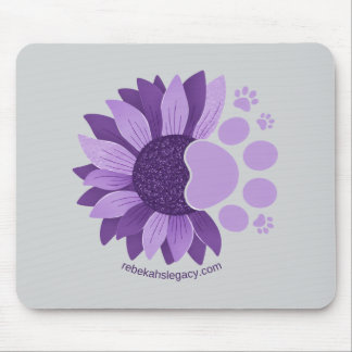 Mousepad Tapete de Rato Pata de Girassol Lavanda Legado de