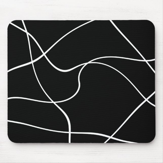 Mousepad Tapete de ratos - “Abstract lines " (Frente)