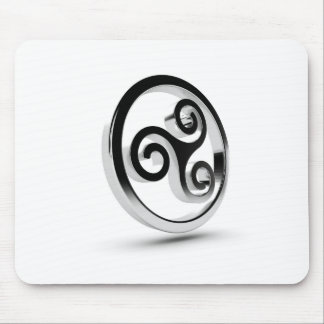 Mousepad Tapete de ratos Bretanha, Triskell Bretão