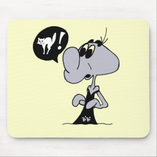 Mousepad tapete de ratos gato personagem BIBI