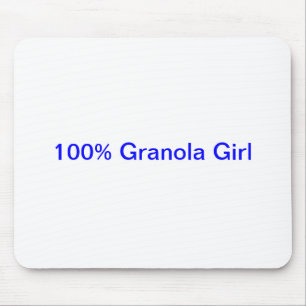 Mousepad Tapete do rato 100% da menina do Granola
