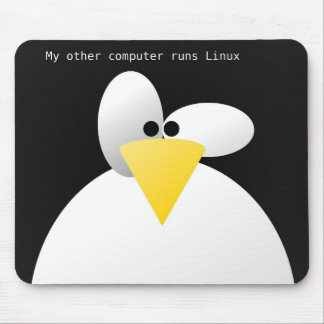 Mousepad Tapete do rato 1 de Linux