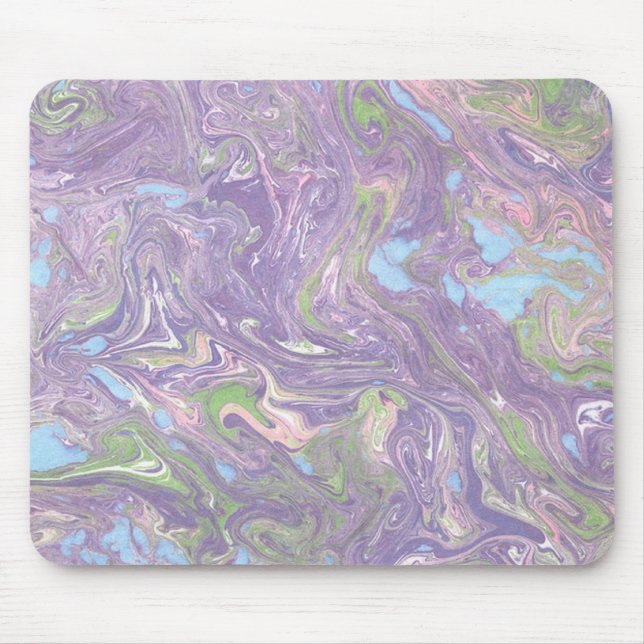 Mousepad Tapete do rato abstrato decorativo (Frente)