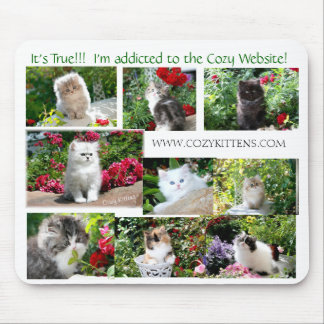 Mousepad Tapete do rato acolhedor do gatinho