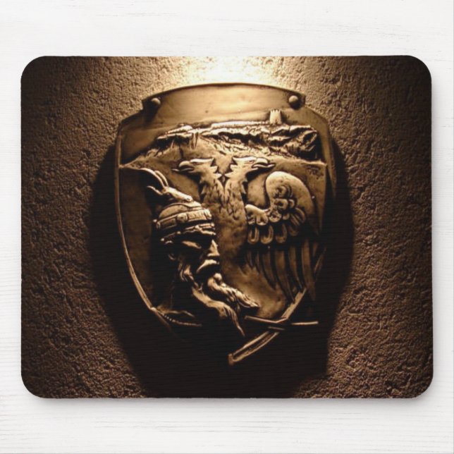 Mousepad Tapete do rato albanês do protetor (Frente)