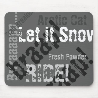 Mousepad Tapete do rato ártico do gato