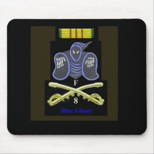 Mousepad Tapete do rato azul do fantasma