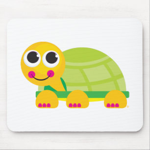 Mousepad Tapete do rato bonito da tartaruga
