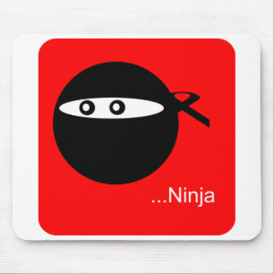 Mousepad Tapete do rato bonito de Ninja