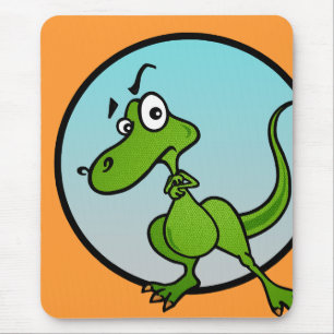MOUSEPAD TAPETE DO RATO BONITO DO DINOSSAURO