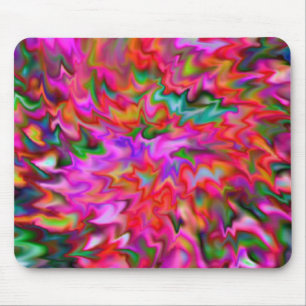 Mousepad Tapete do rato brilhante do abstrato do rosa