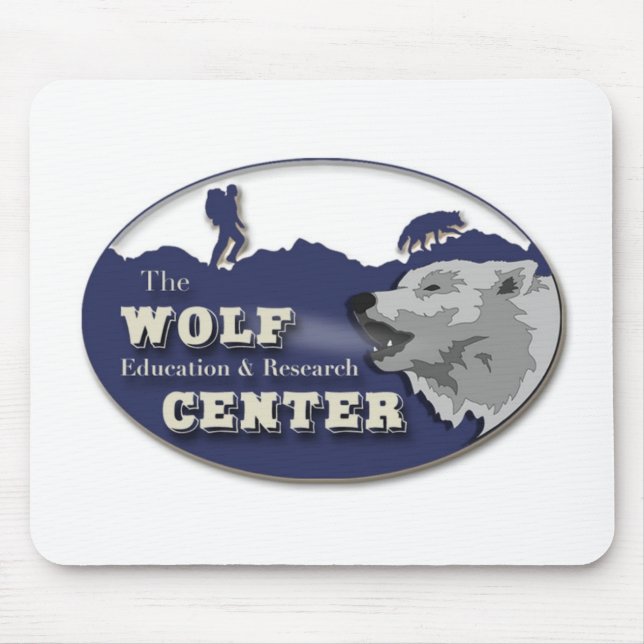 Mousepad Tapete do rato Center do lobo (Frente)