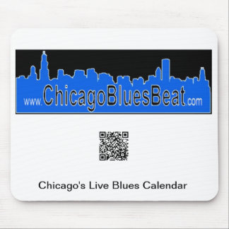 Mousepad Tapete do rato com código de QR para o calendário