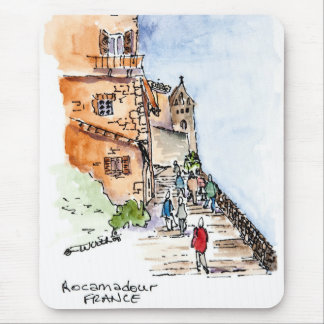 Mousepad Tapete do rato com um sabor do viagem