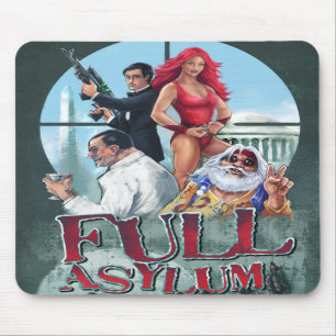 Mousepad Tapete do rato completo do asilo