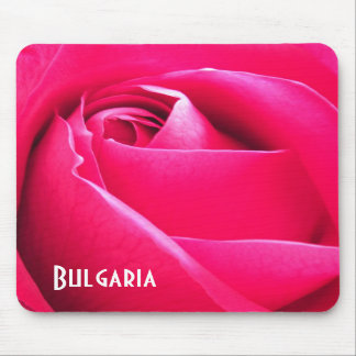 Mousepad Tapete do rato cor-de-rosa do búlgaro