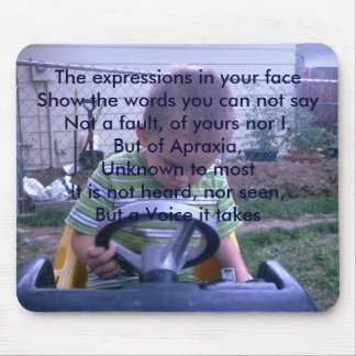 Mousepad Tapete do rato da apraxia