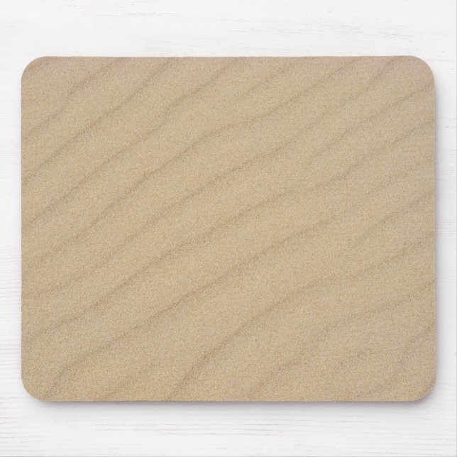 Mousepad Tapete do rato da areia da praia (Frente)
