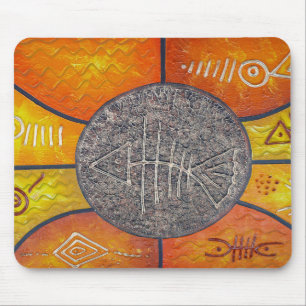 Mousepad Tapete do rato da arte da República Dominicana