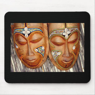 Mousepad Tapete do rato da arte de Senegal